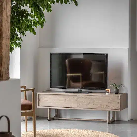 Klarup Media Unit Smoked Oak